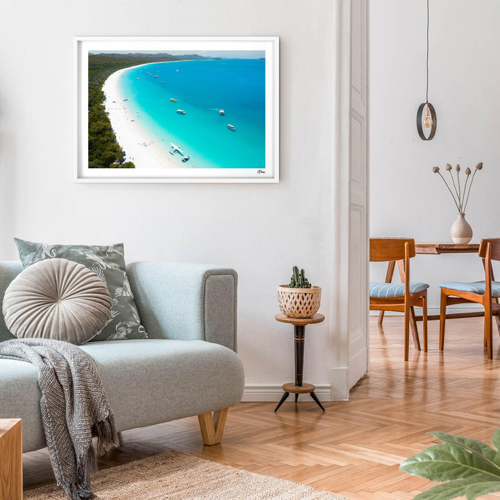 Whitehaven Sundays – Whitsundays Wall Art Print - Australia Unseen