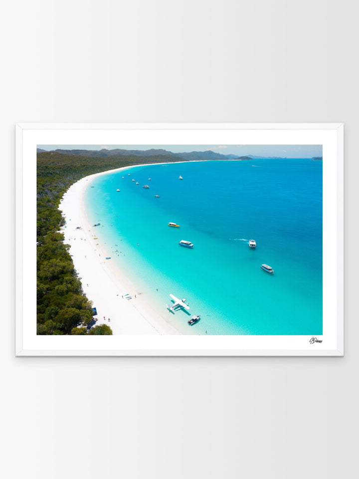 Whitehaven Sundays – Whitsundays Wall Art Print - Australia Unseen