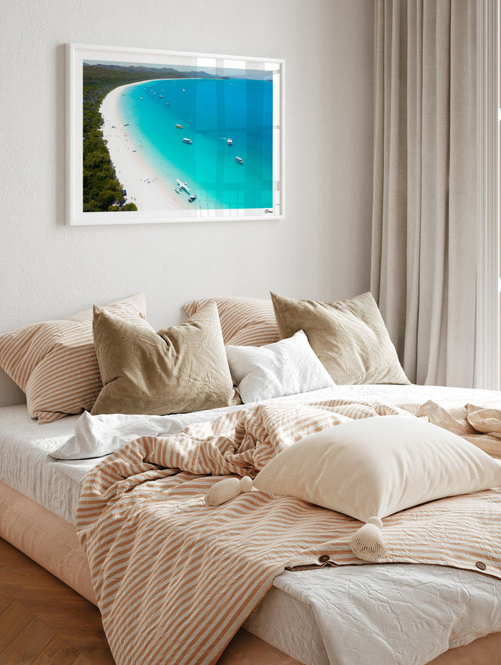 Whitehaven Sundays – Whitsundays Wall Art Print - Australia Unseen