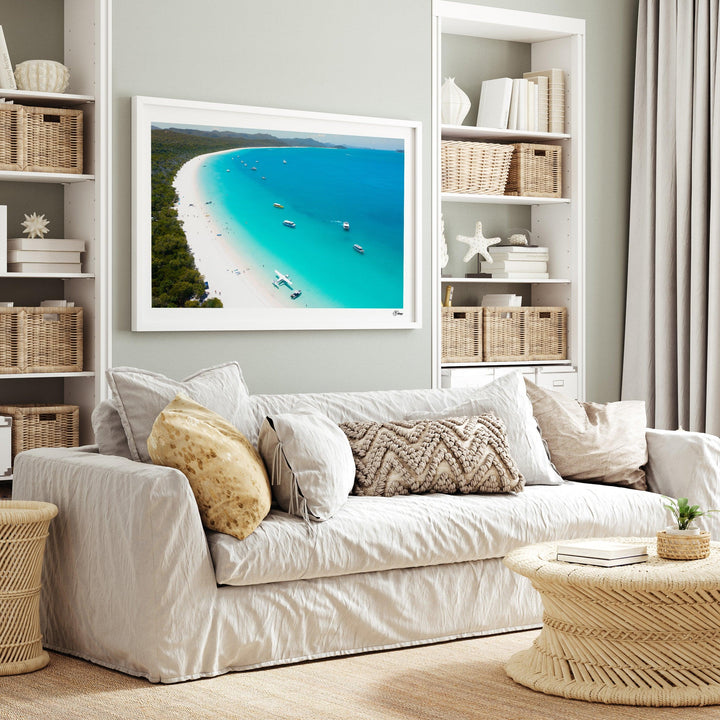 Whitehaven Sundays – Whitsundays Wall Art Print - Australia Unseen
