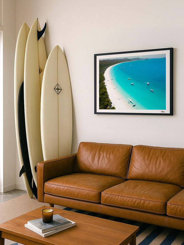 Whitehaven Sundays – Whitsundays Wall Art Print - Australia Unseen