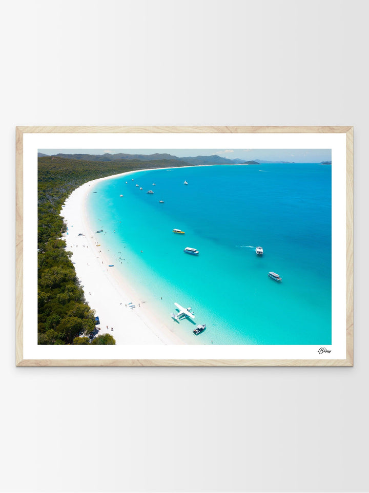 Whitehaven Sundays – Whitsundays Wall Art Print - Australia Unseen