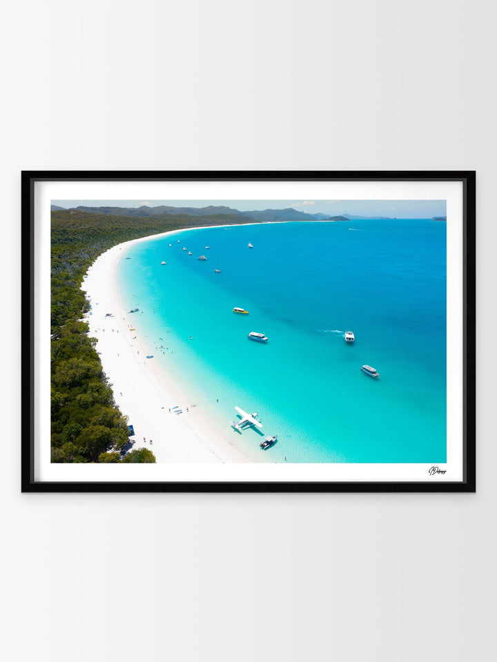 Whitehaven Sundays – Whitsundays Wall Art Print - Australia Unseen