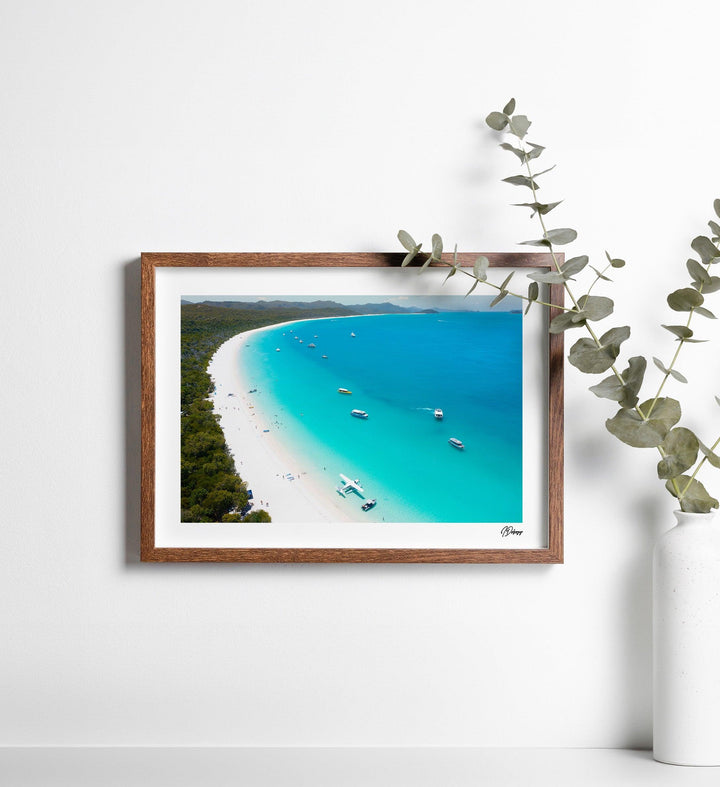 Whitehaven Sundays – Whitsundays Wall Art Print - Australia Unseen