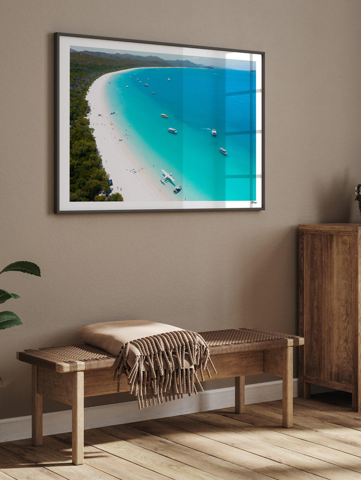 Whitehaven Sundays – Whitsundays Wall Art Print - Australia Unseen