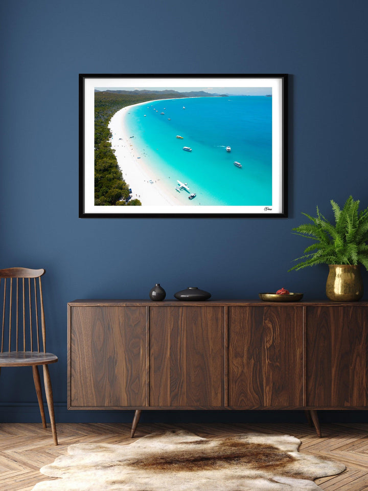 Whitehaven Sundays – Whitsundays Wall Art Print - Australia Unseen