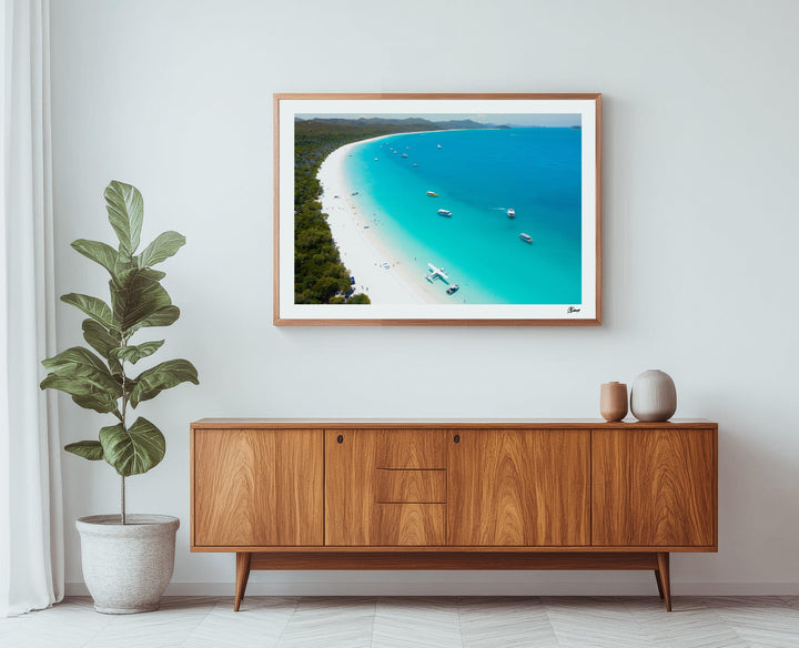 Whitehaven Sundays – Whitsundays Wall Art Print - Australia Unseen
