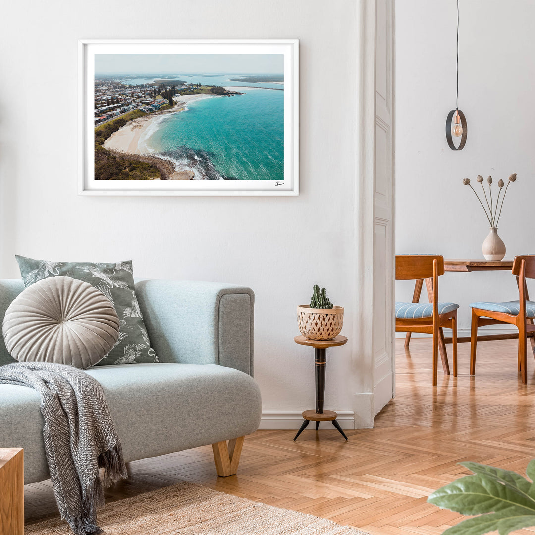 Yamba Beach - Wall Art Print - Australia Unseen