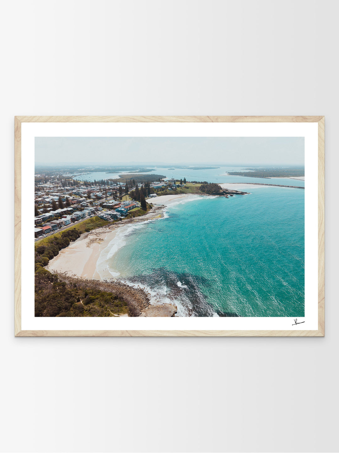 Yamba Beach - Wall Art Print - Australia Unseen