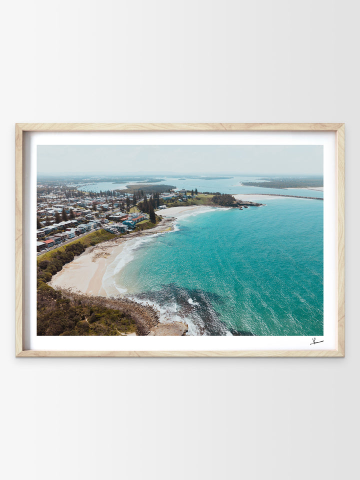 Yamba Beach - Wall Art Print - Australia Unseen