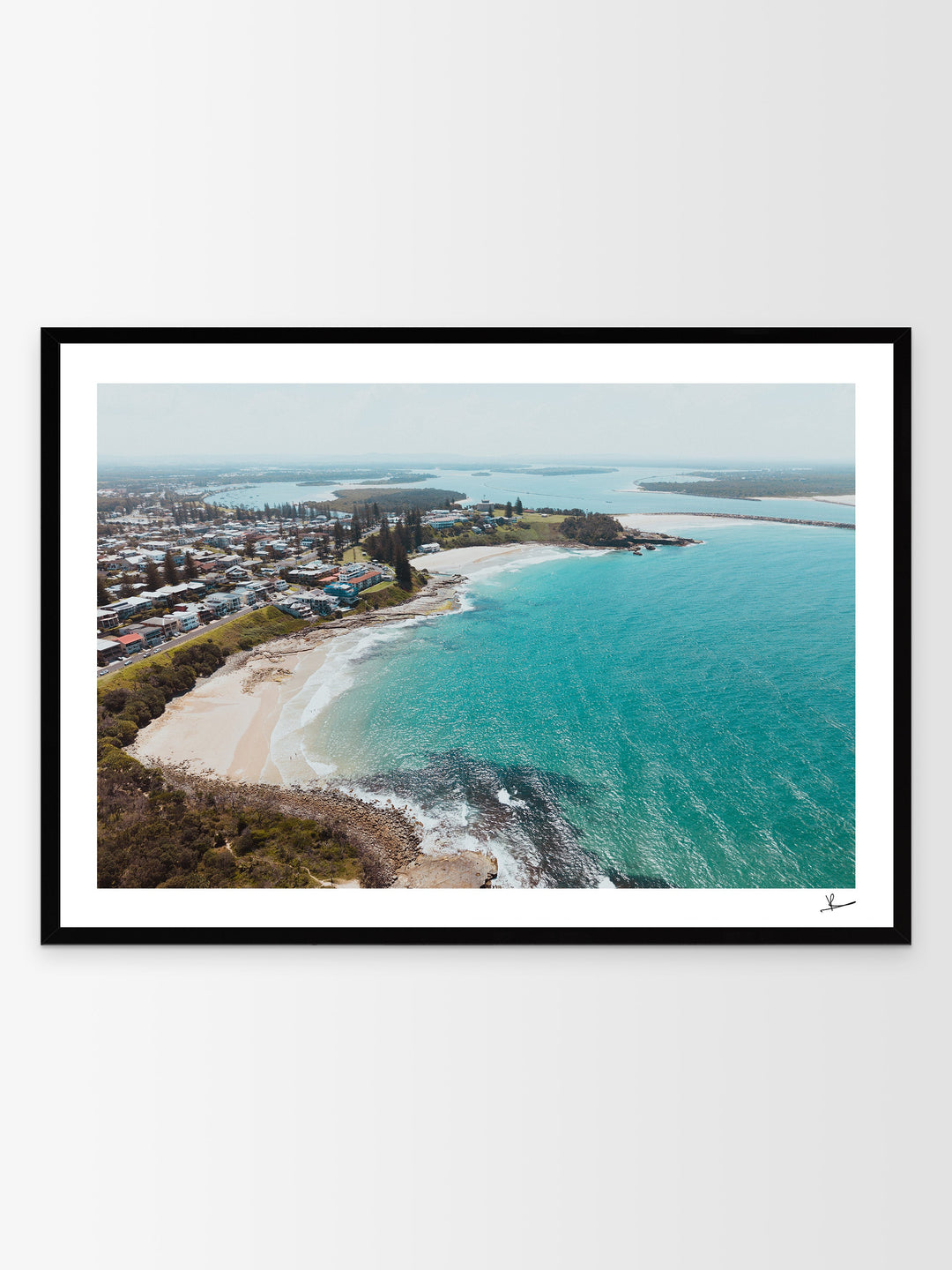 Yamba Beach - Wall Art Print - Australia Unseen