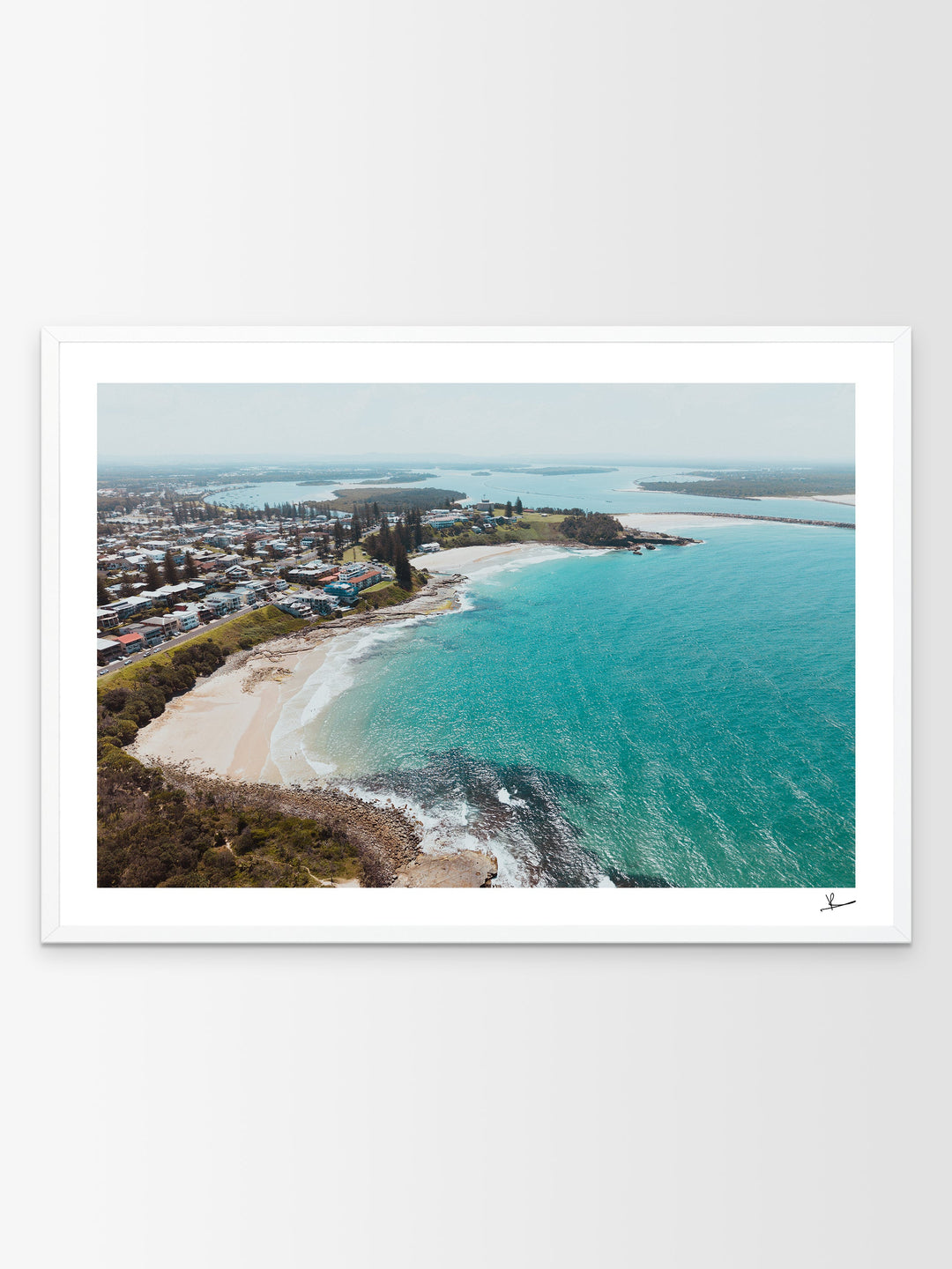 Yamba Beach - Wall Art Print - Australia Unseen