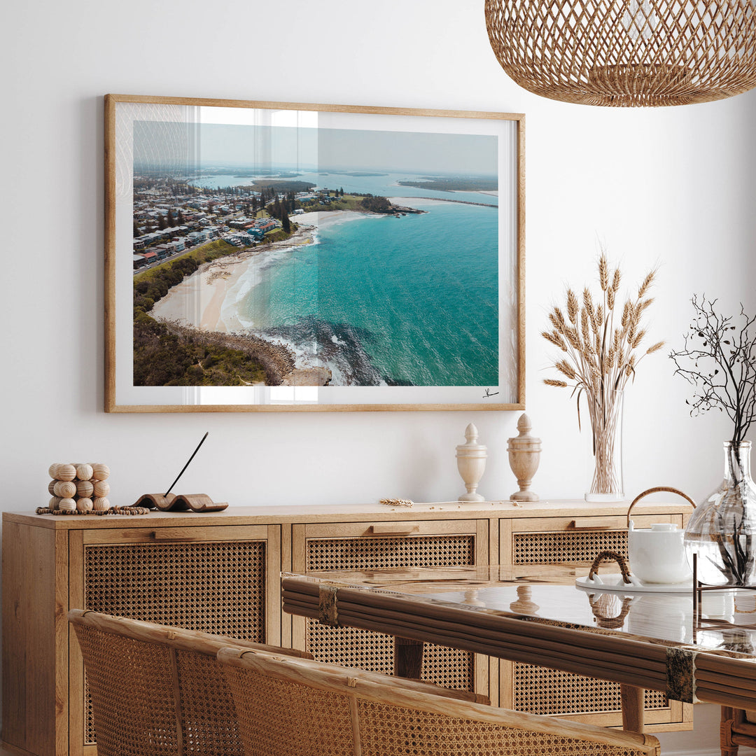 Yamba Beach - Wall Art Print - Australia Unseen