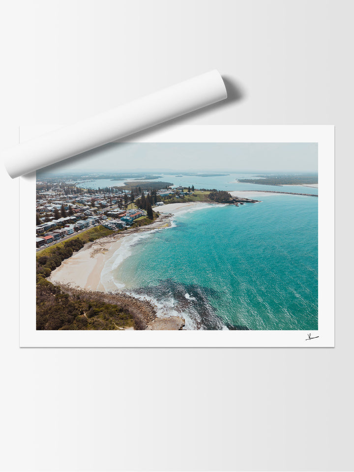 Yamba Beach - Wall Art Print - Australia Unseen