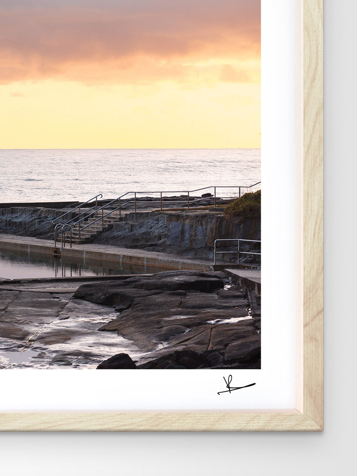 Yamba Ocean Pool 01 - Wall Art Print - Australia Unseen