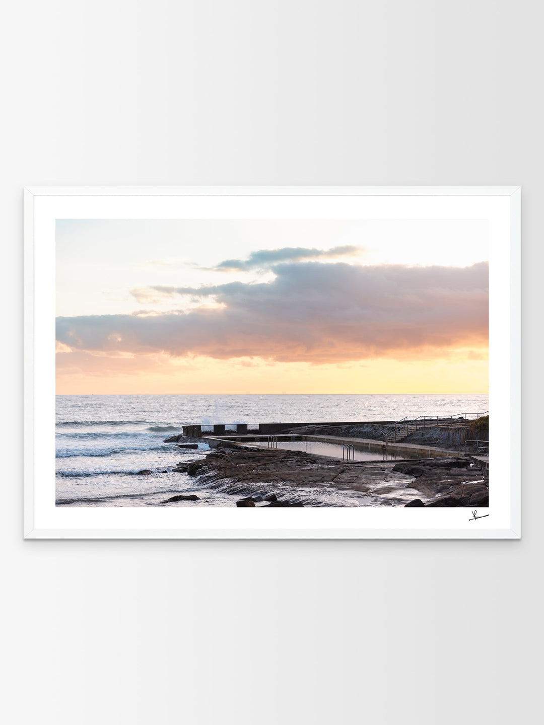 Yamba Ocean Pool 01 - Wall Art Print - Australia Unseen