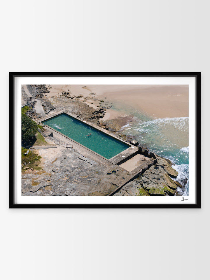 Yamba Ocean Pool 02 - Wall Art Print - Australia Unseen