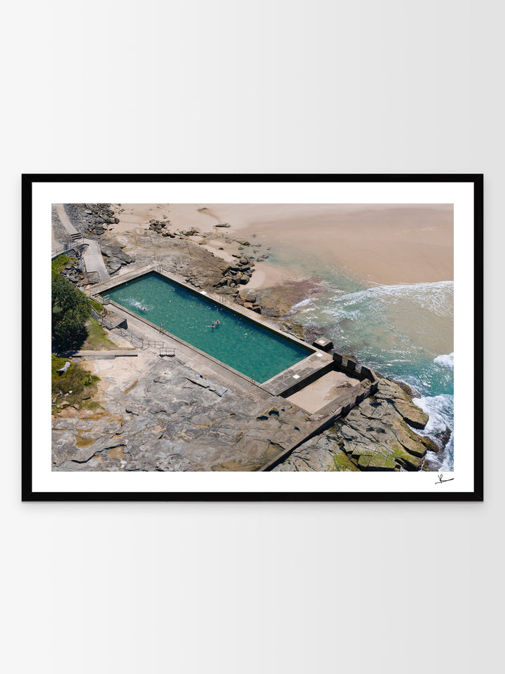 Yamba Ocean Pool 02 - Wall Art Print - Australia Unseen