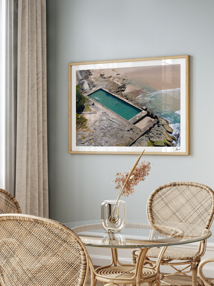 Yamba Ocean Pool 02 - Wall Art Print - Australia Unseen