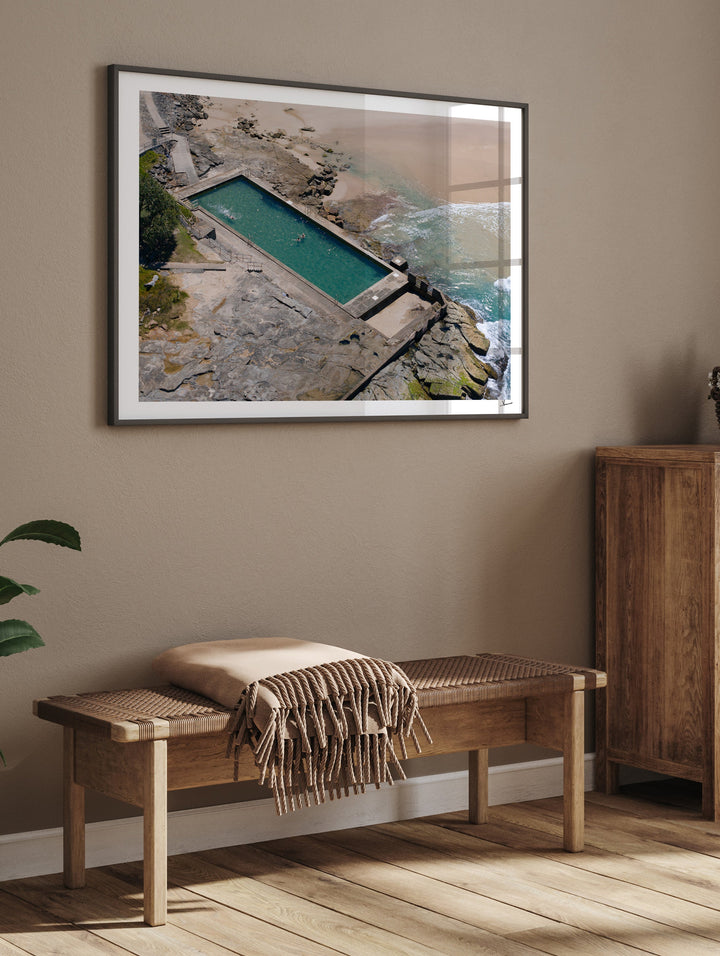 Yamba Ocean Pool 02 - Wall Art Print - Australia Unseen