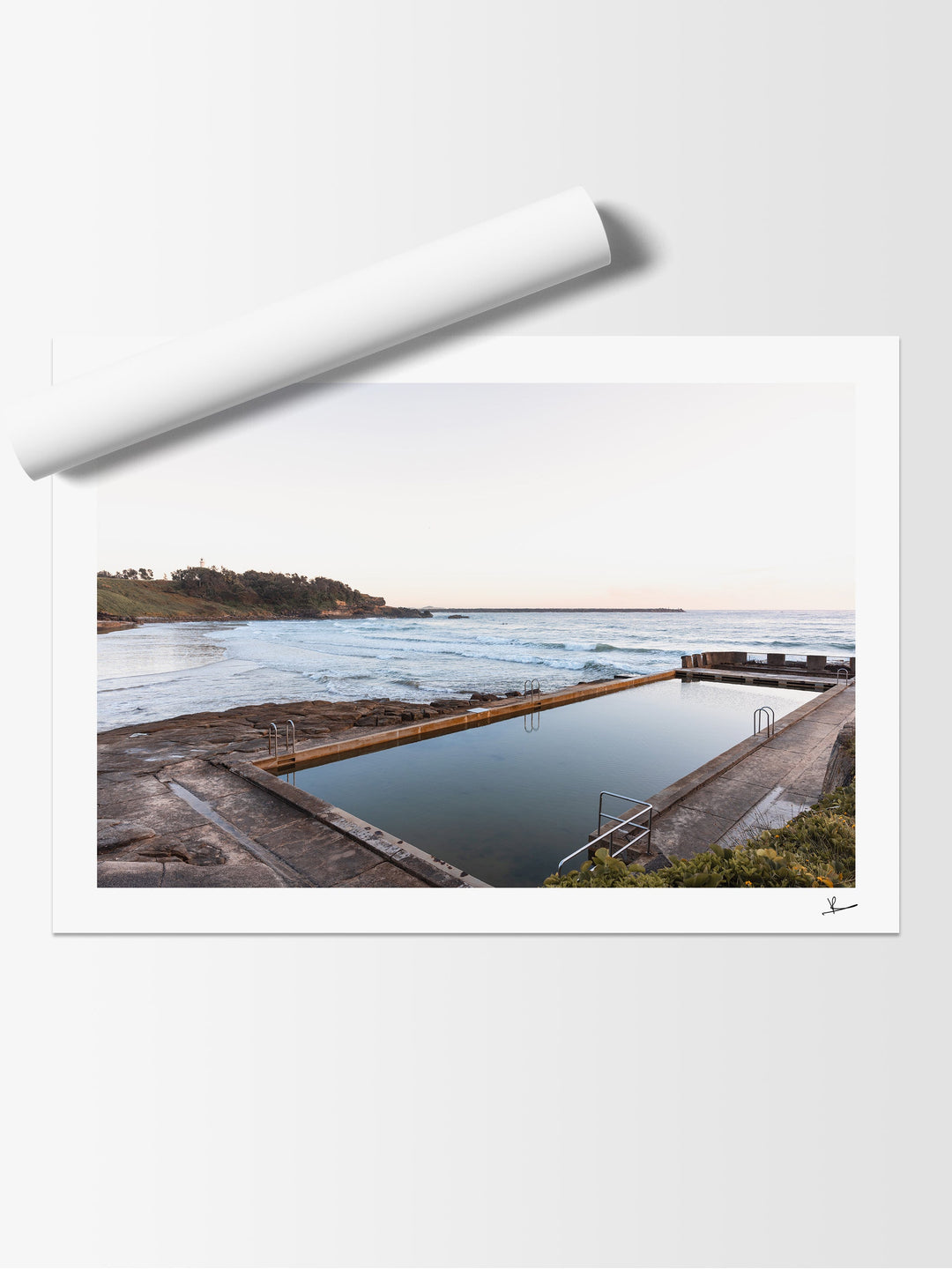 Yamba Ocean Pool 03 - Wall Art Print - Australia Unseen