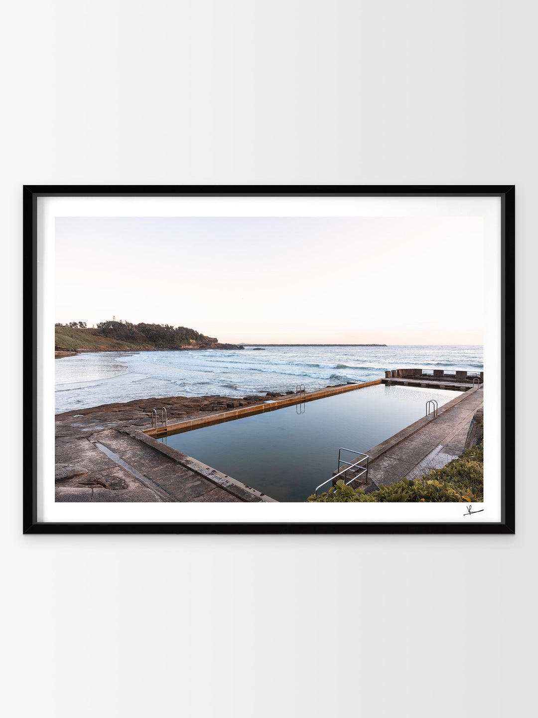 Yamba Ocean Pool 03 - Wall Art Print - Australia Unseen