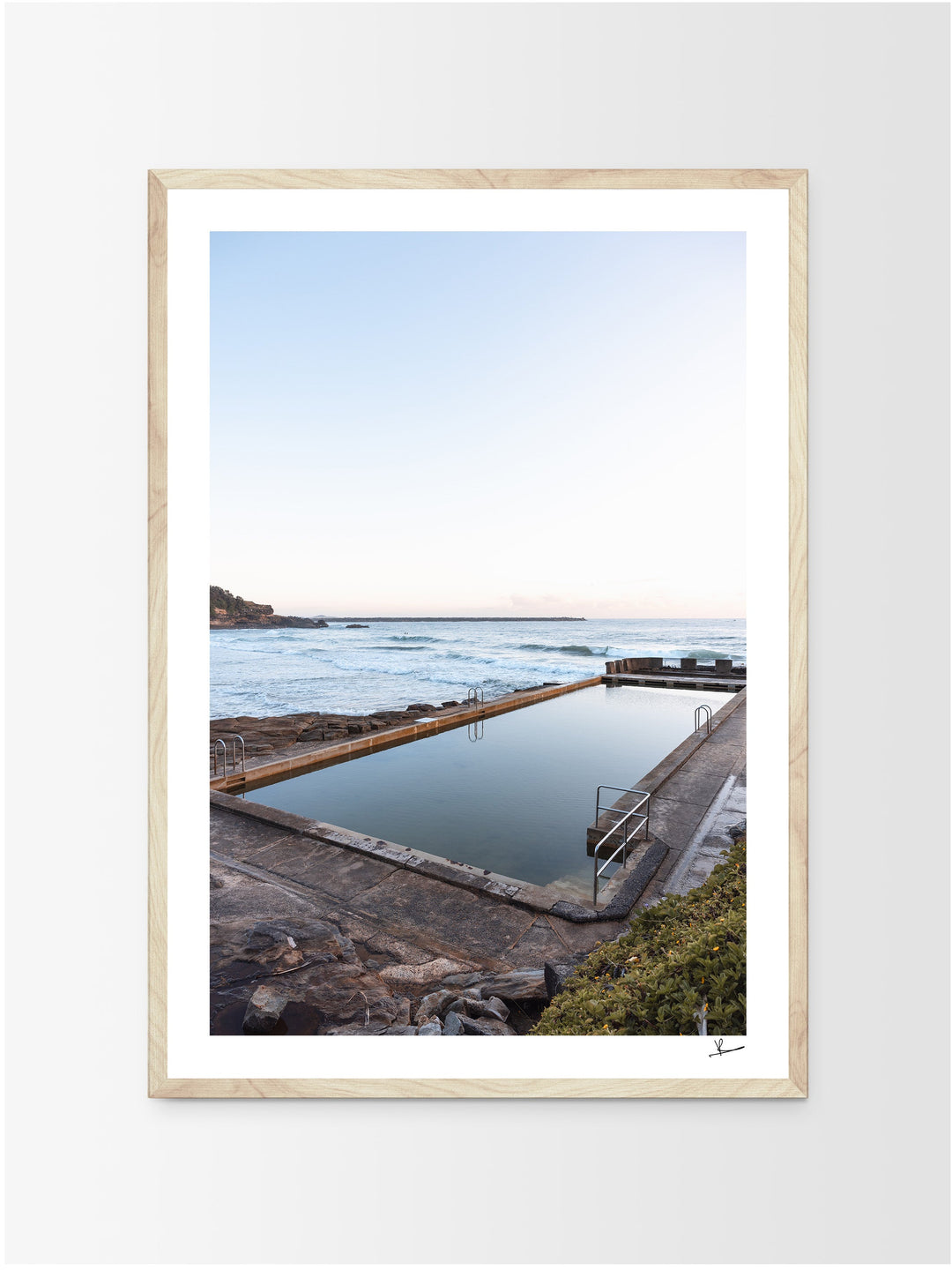 Yamba Ocean Pool 04 - Wall Art Print - Australia Unseen