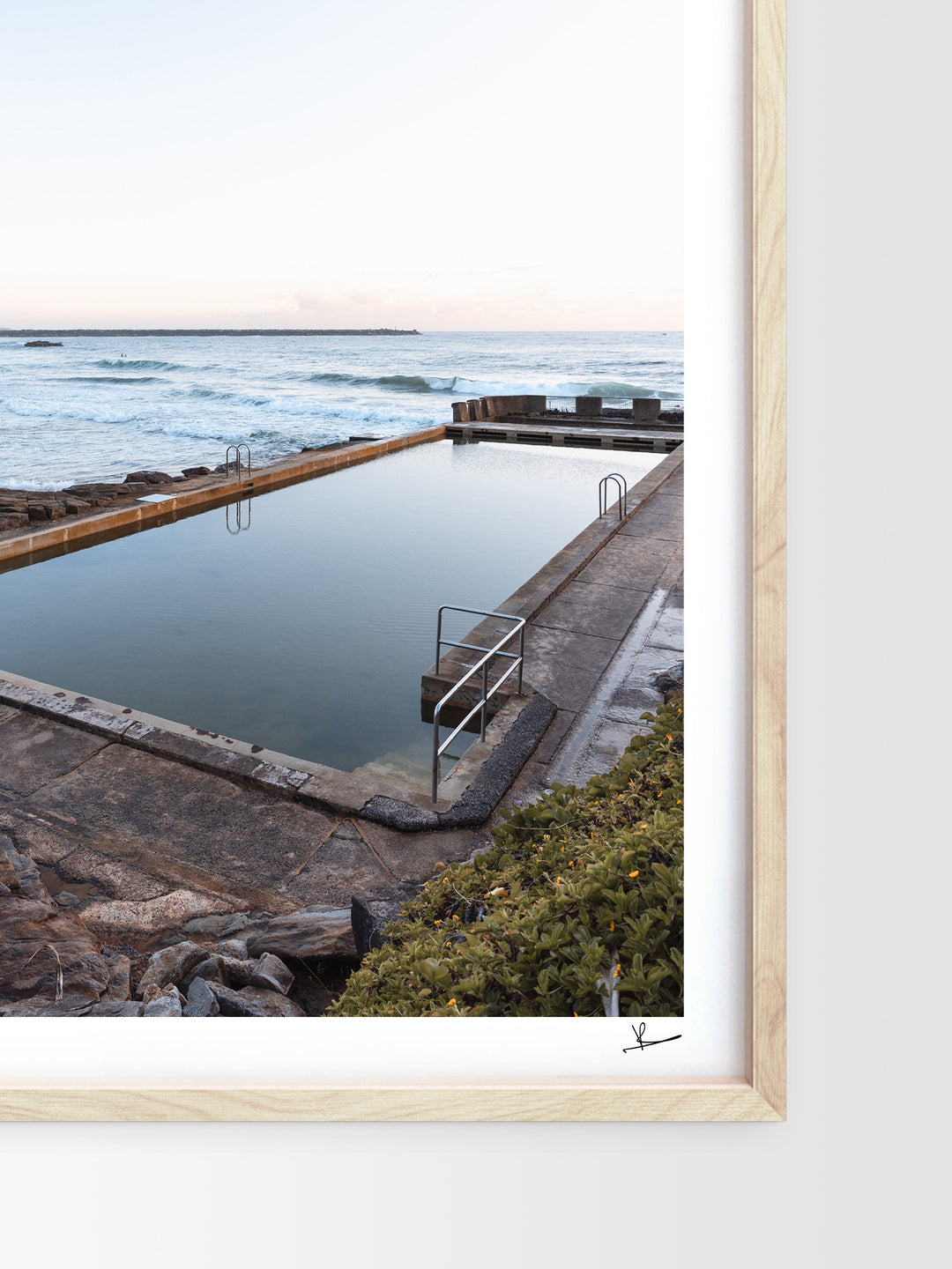 Yamba Ocean Pool 04 - Wall Art Print - Australia Unseen