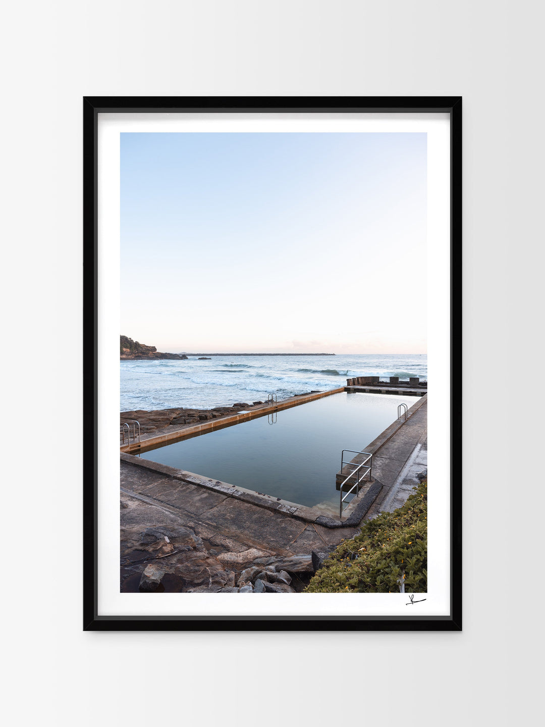 Yamba Ocean Pool 04 - Wall Art Print - Australia Unseen