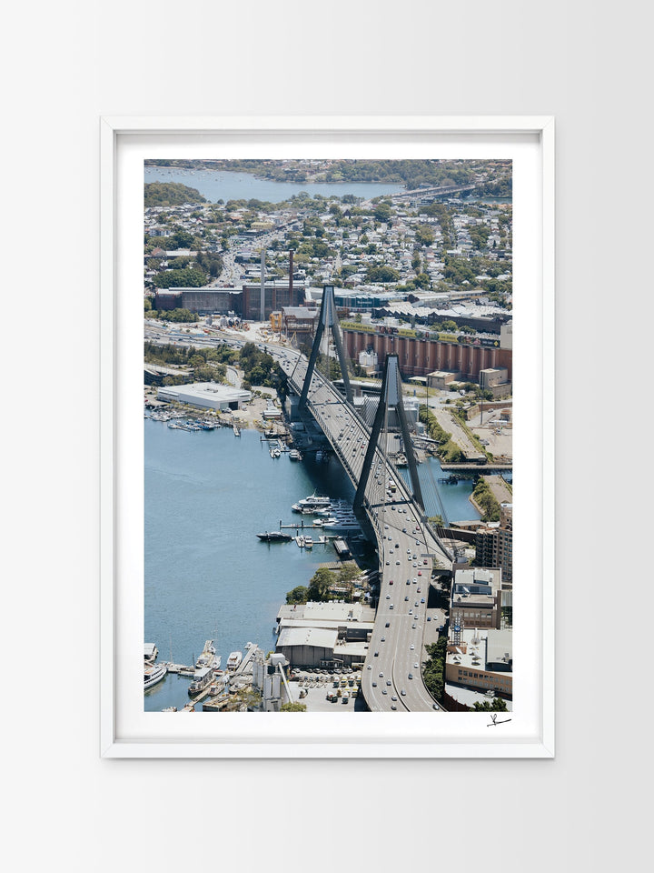 Anzac Bridge 01 - Wall Art Print - Australia Unseen