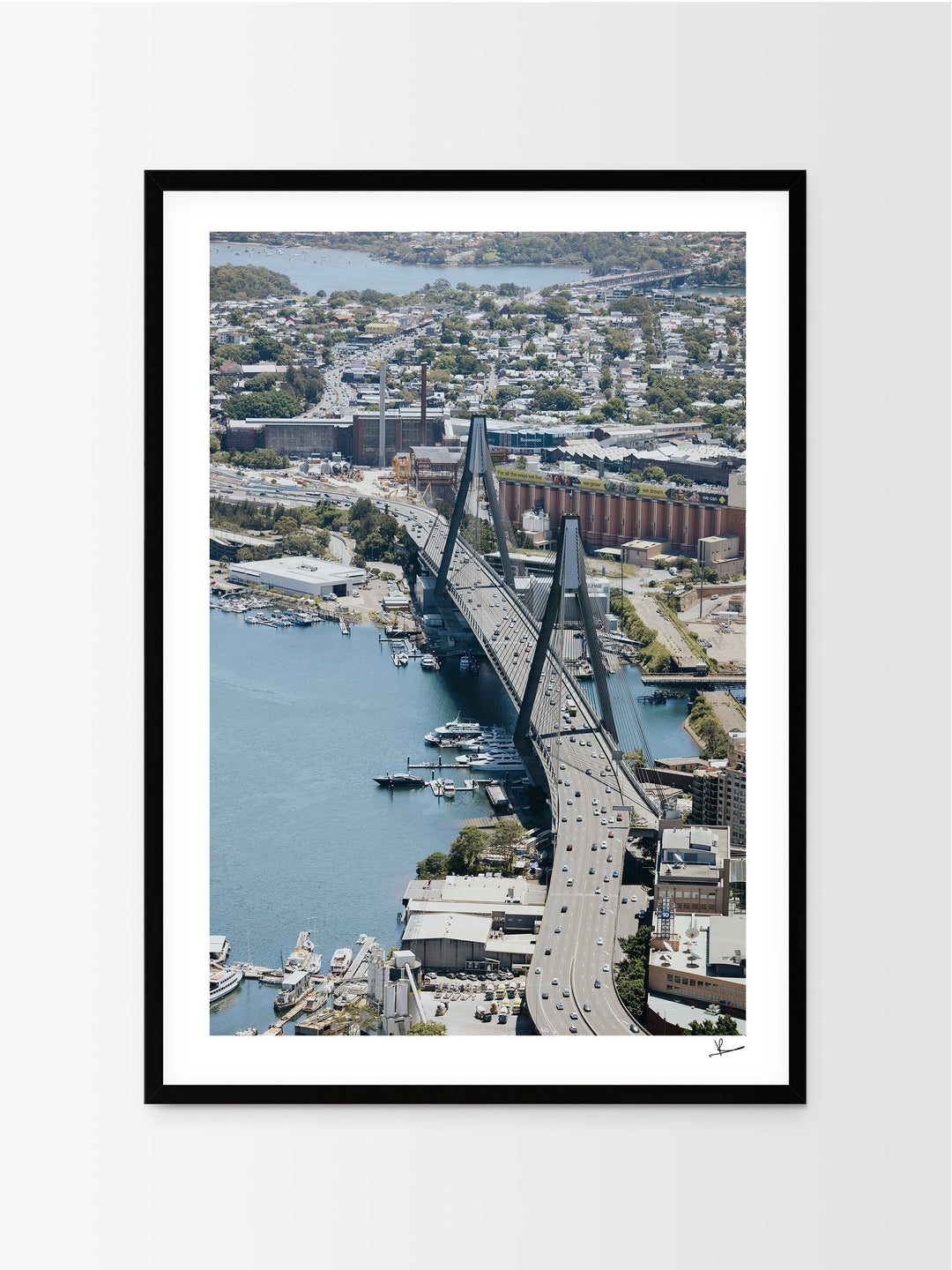Anzac Bridge 01 - Wall Art Print - Australia Unseen