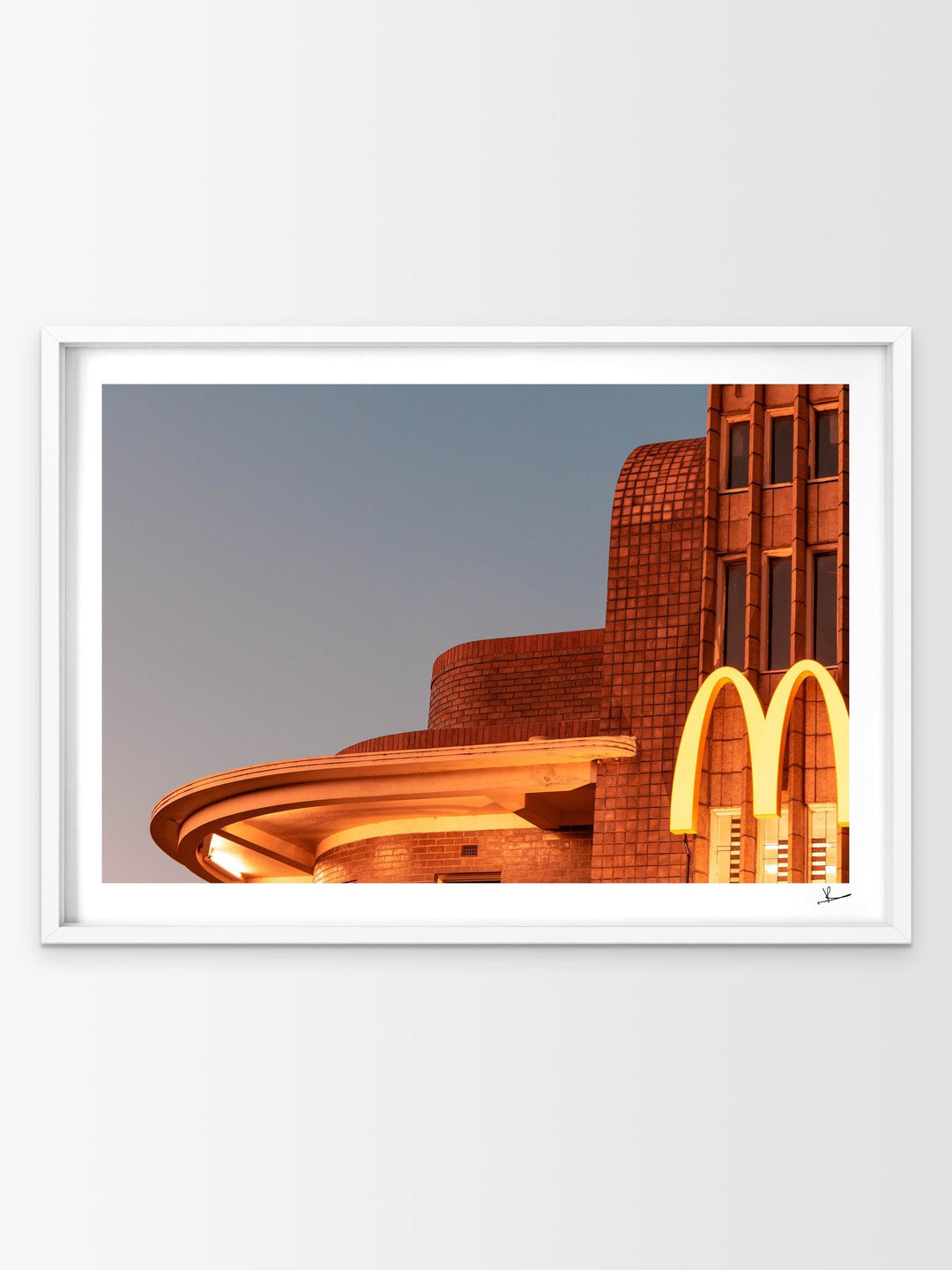 Art Deco Maccas 02 - Wall Art Print - Australia Unseen