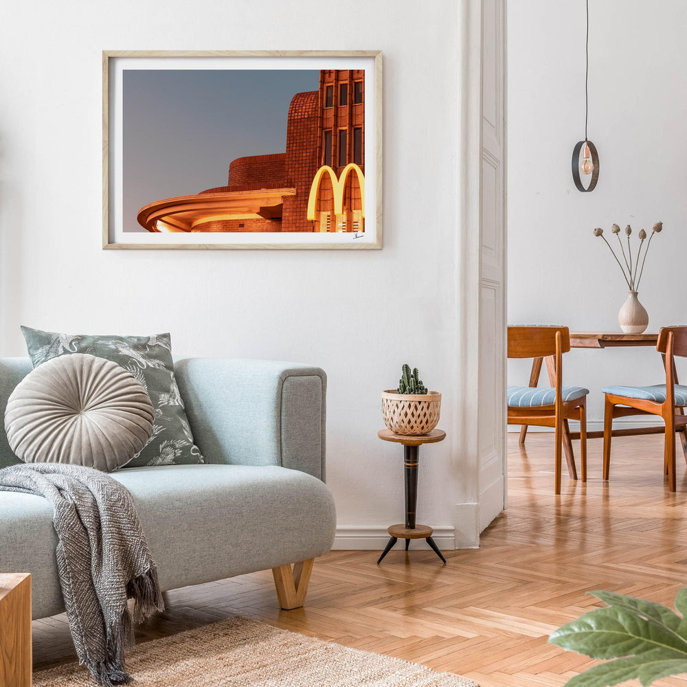 Art Deco Maccas 02 - Wall Art Print - Australia Unseen