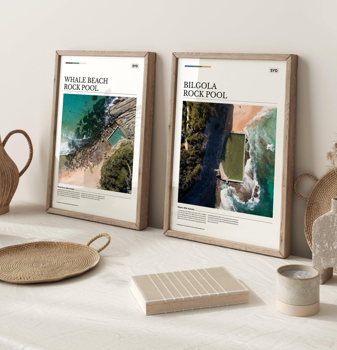 Bilgola Rock Pool Editorial Poster - Australia Unseen