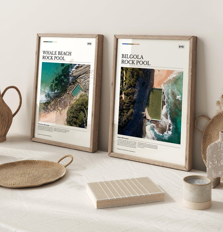 Bilgola Rock Pool Editorial Poster - Australia Unseen