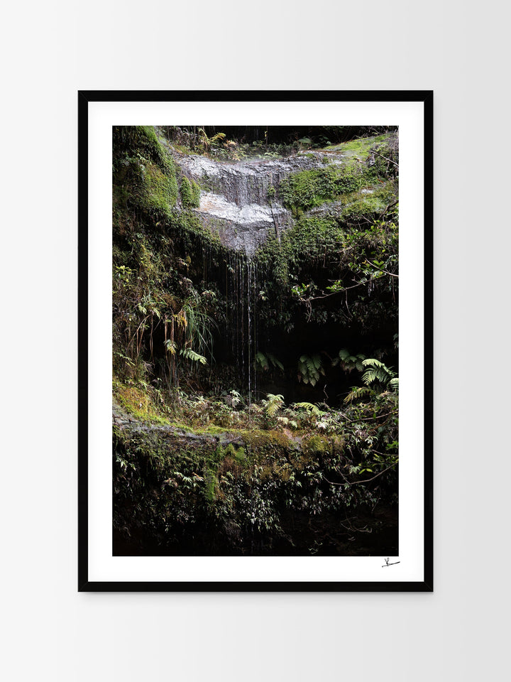 Blue Mountains 04 - Waterfall - Wall Art Print