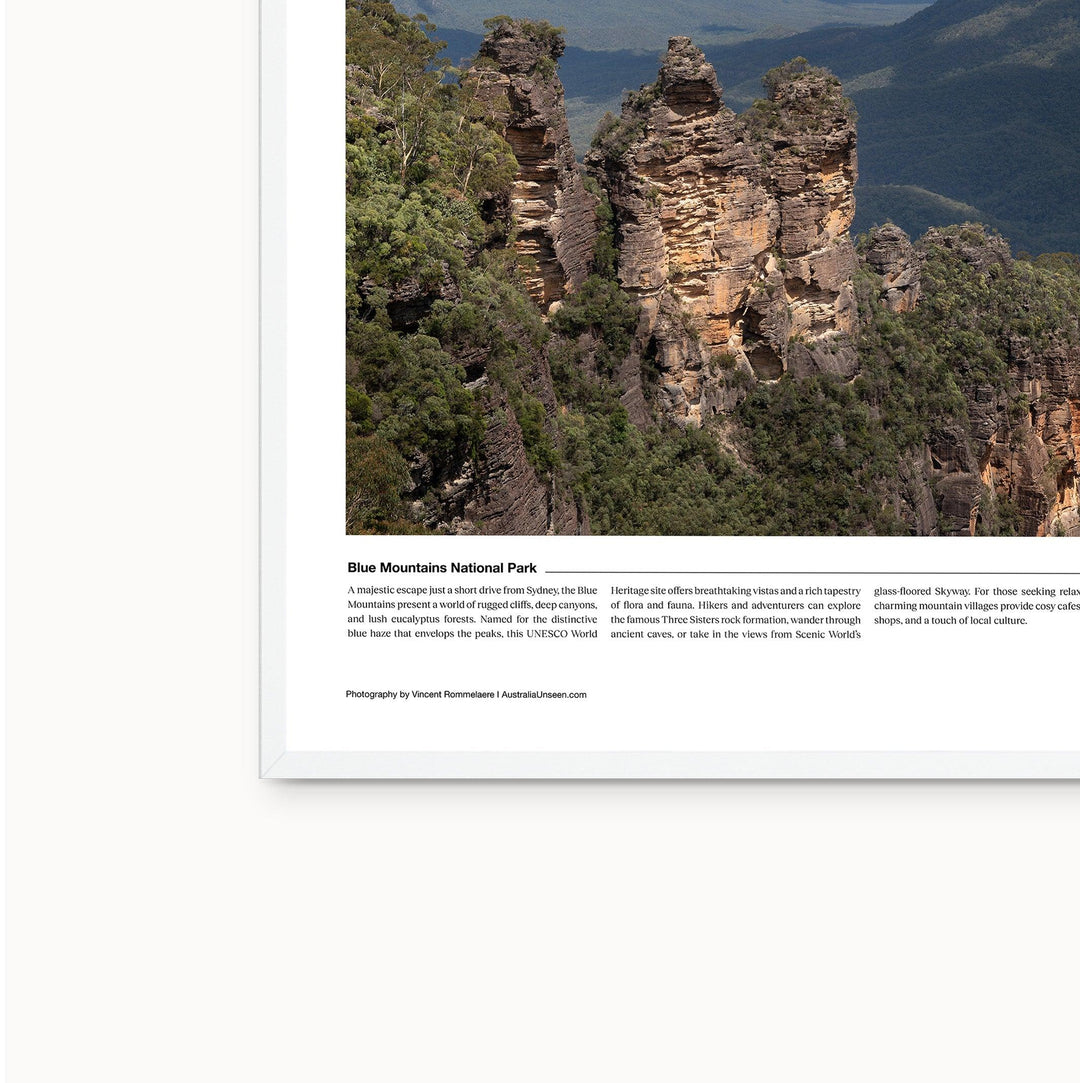 Blue Mountains Editorial Poster - Australia Unseen