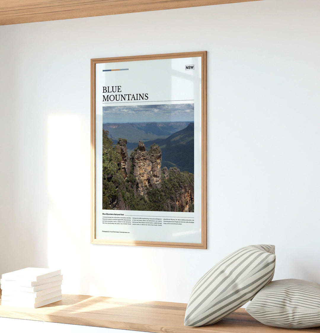 Blue Mountains Editorial Poster - Australia Unseen