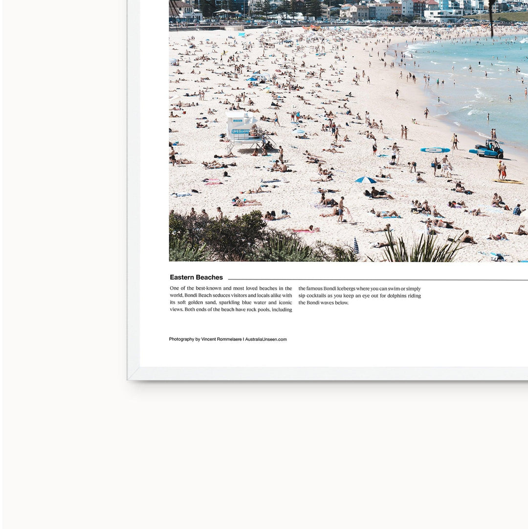 Bondi Beach Editorial Poster 02 - Australia Unseen