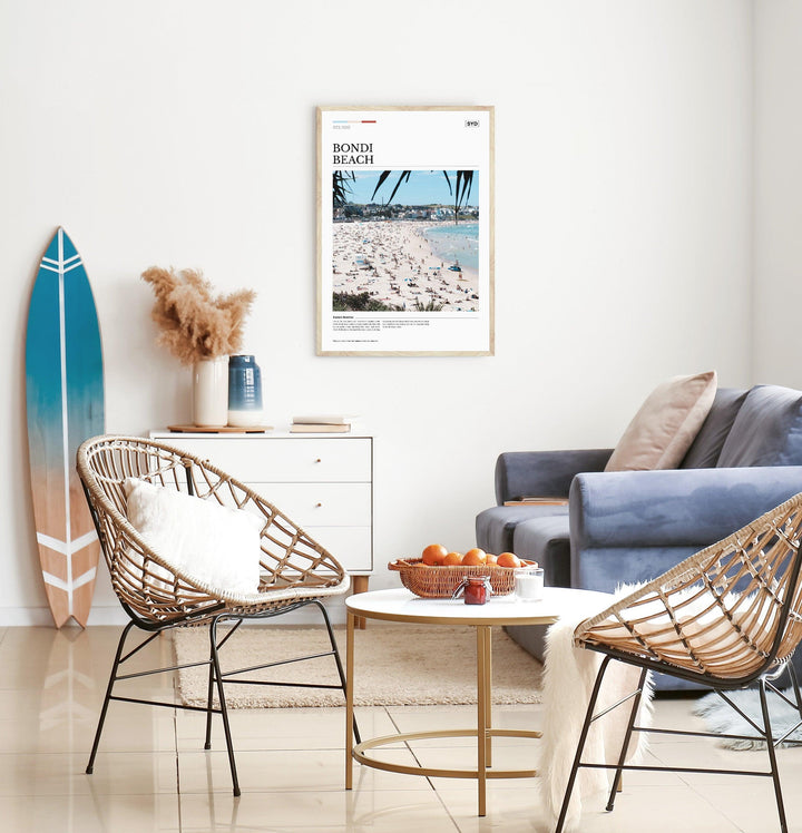 Bondi Beach Editorial Poster 02 - Australia Unseen