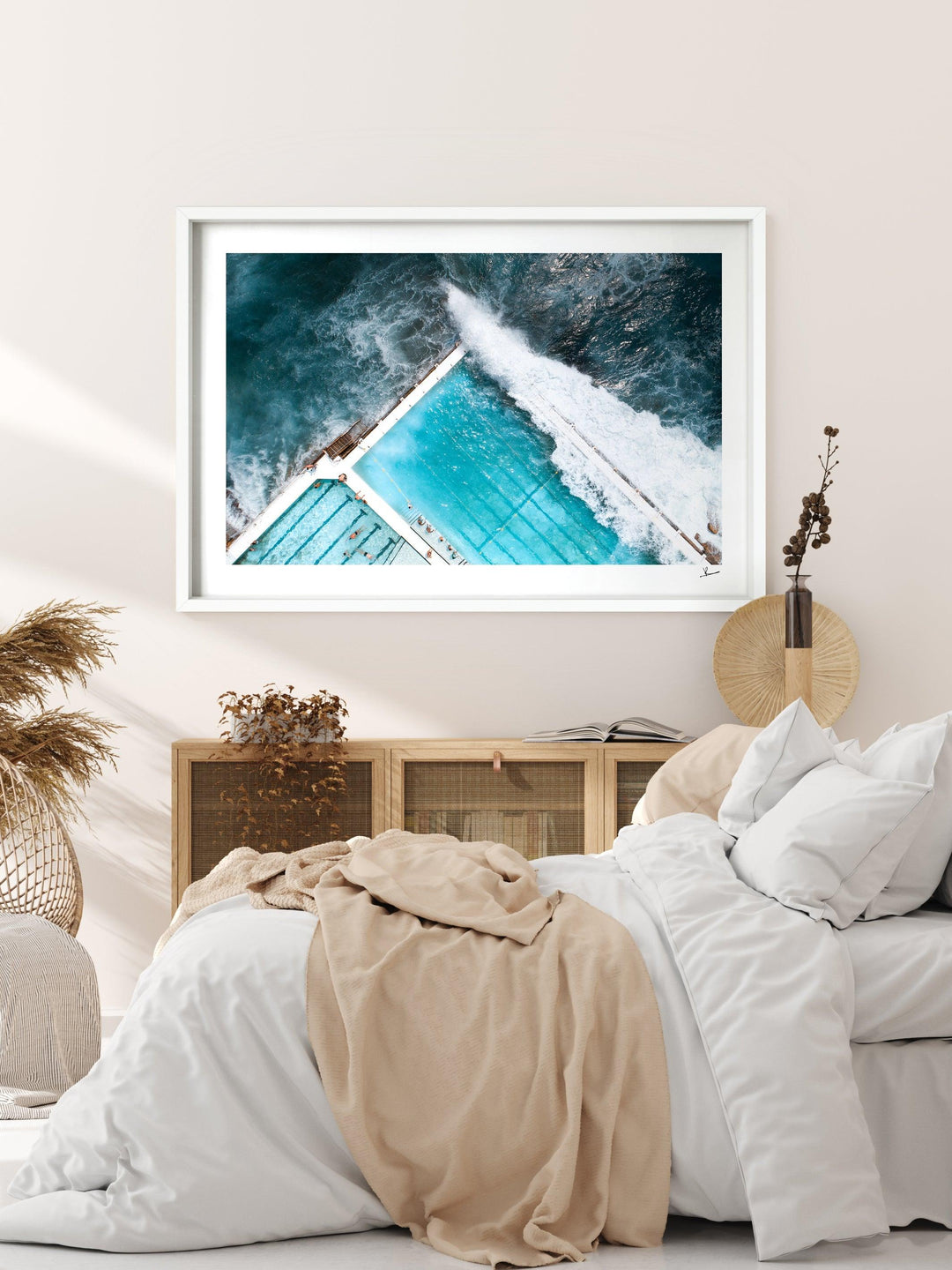 Bondi Icebergs Wipe Out 04 - Wall Art Print - Australia Unseen