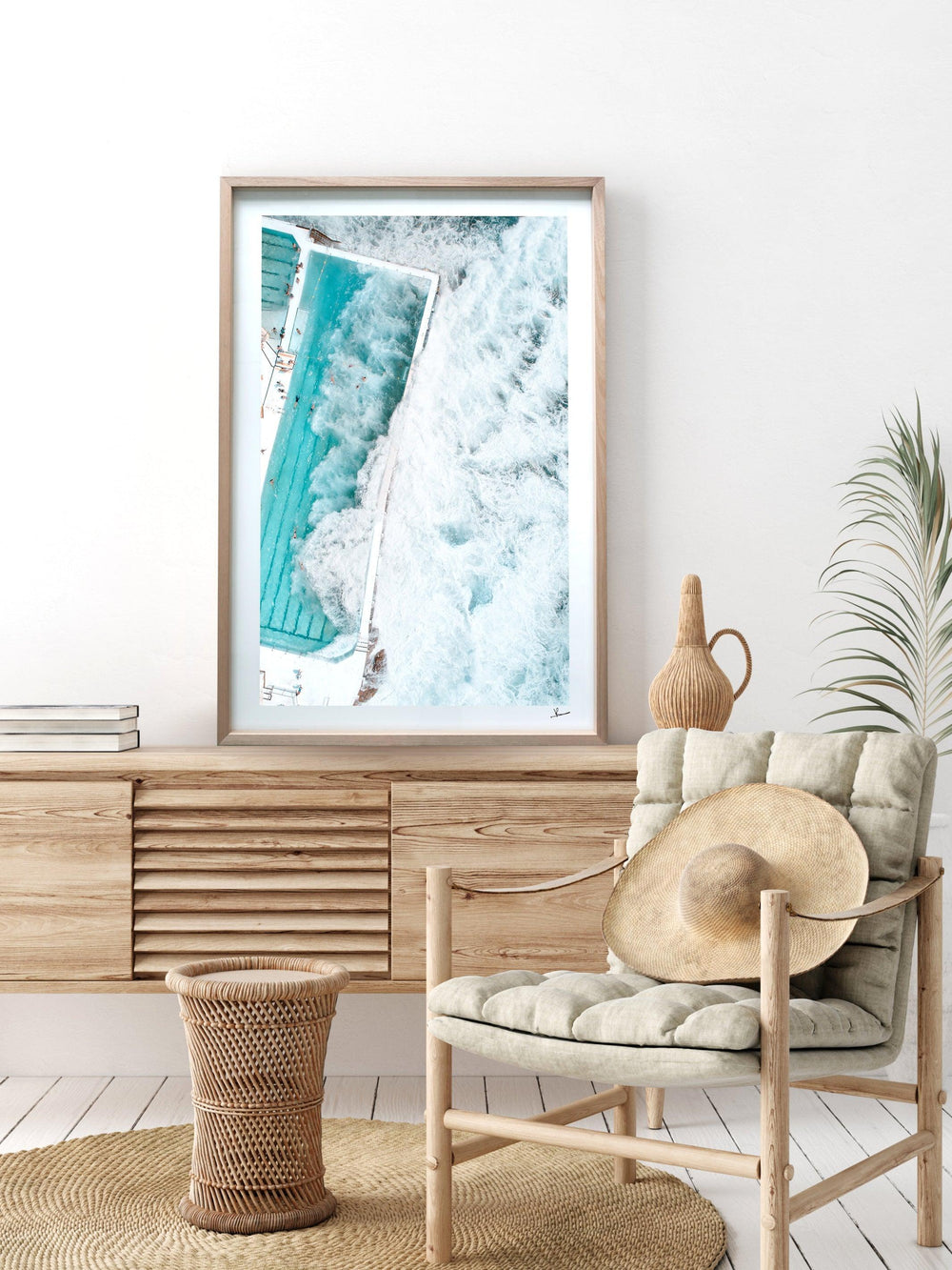 Bondi Icebergs Wipe Out 05 - Wall Art Print - Australia Unseen