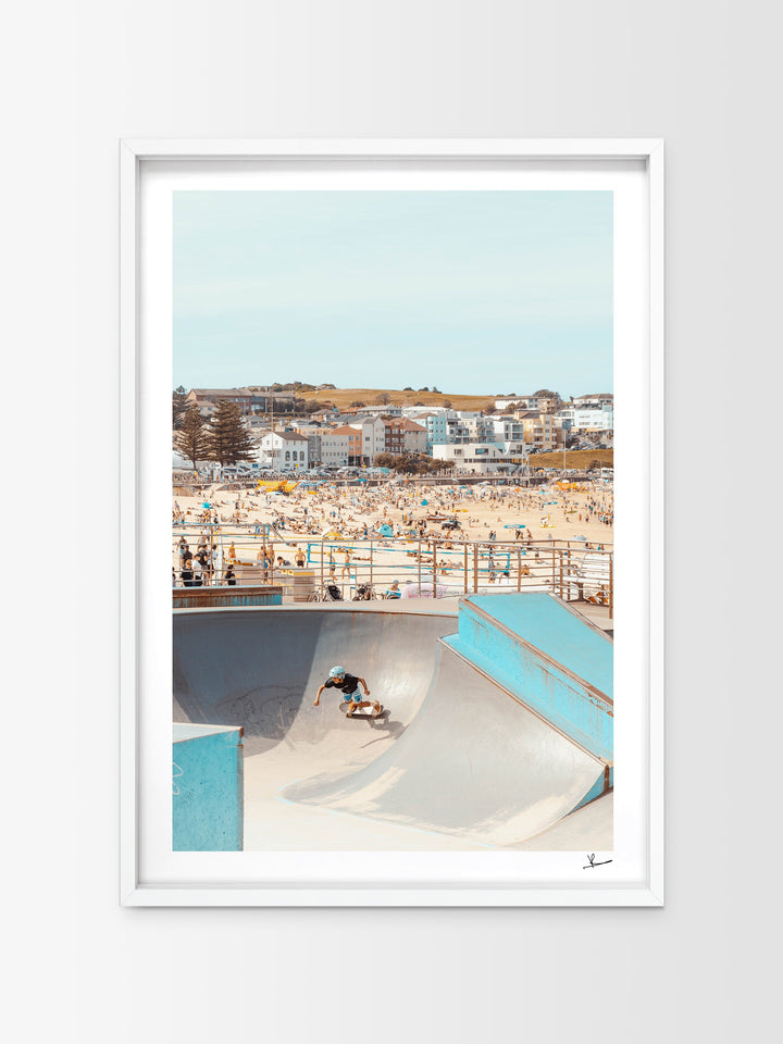 Bondi Skatepark - Australia Unseen - Wall Art Print