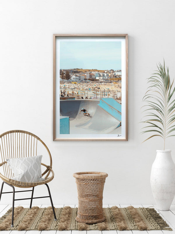 Bondi Skatepark - Wall Art Print - Australia Unseen