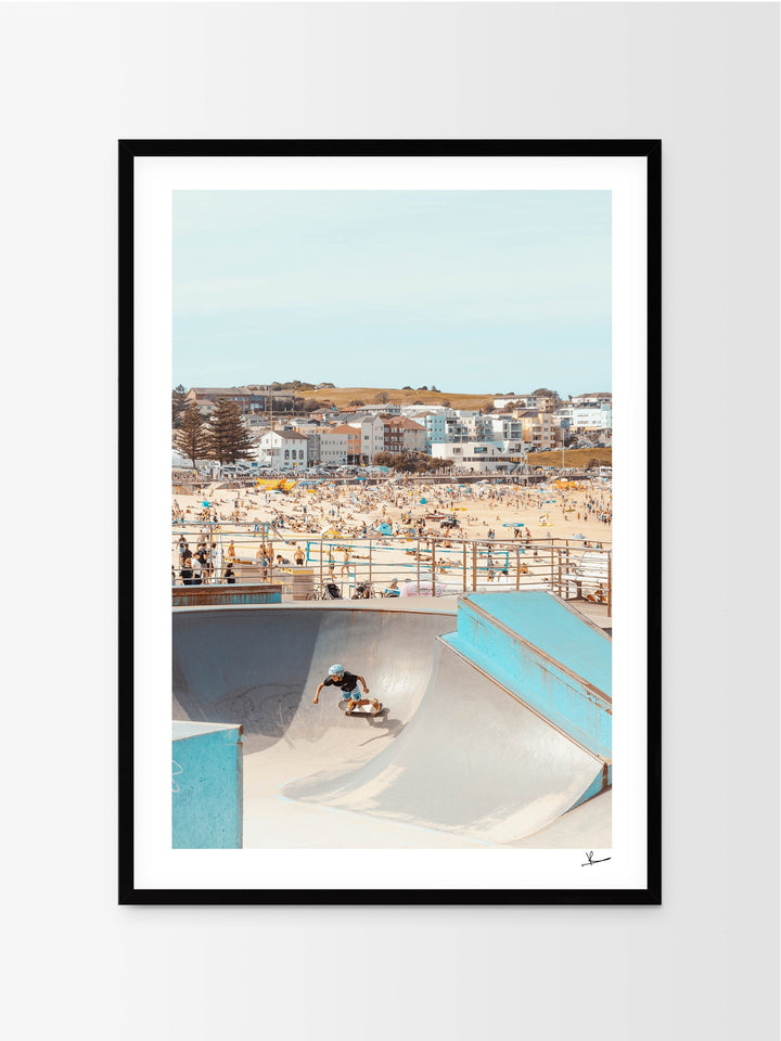 Bondi Skatepark - Wall Art Print - Australia Unseen
