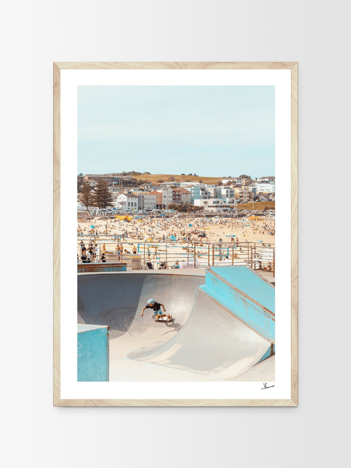 Bondi Skatepark - Wall Art Print - Australia Unseen