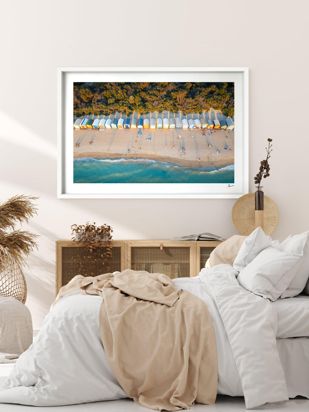 Brighton Bathing Boxes 01 - Wall Art Print - Australia Unseen