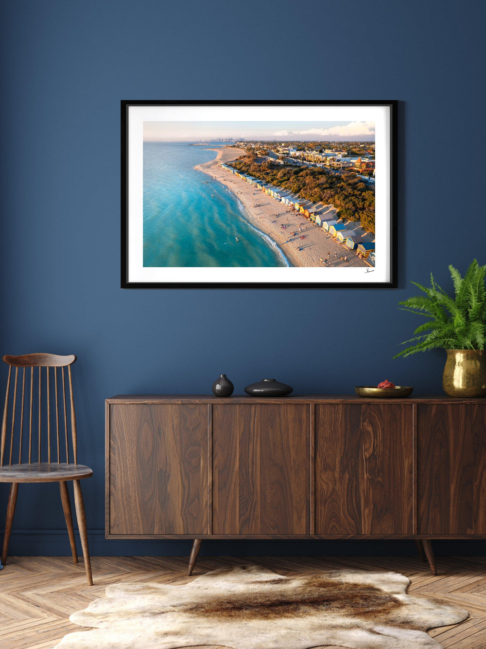 Brighton Bathing Boxes 02 - Wall Art Print - Australia Unseen