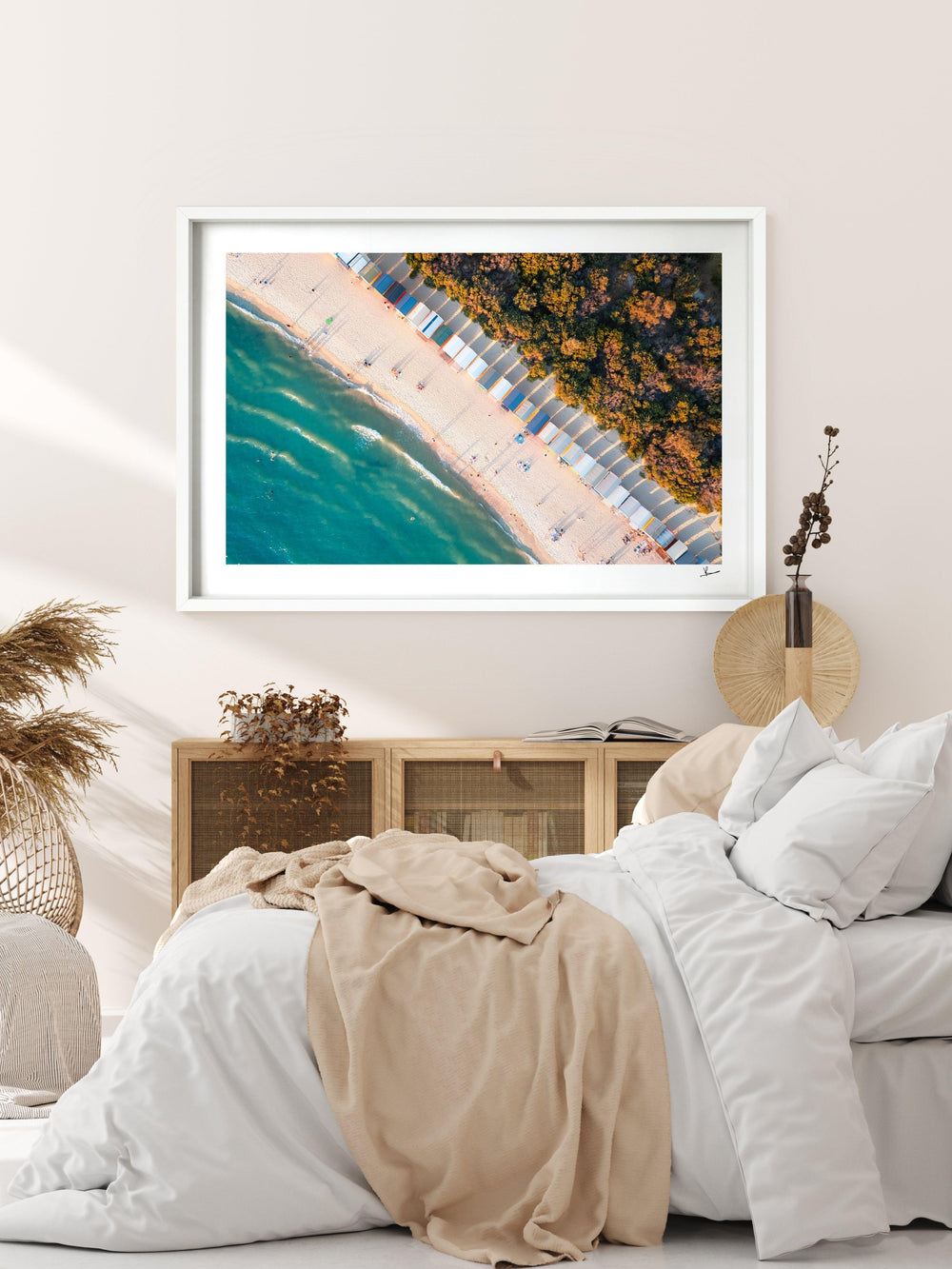 Brighton Bathing Boxes 03 - Wall Art Print - Australia Unseen