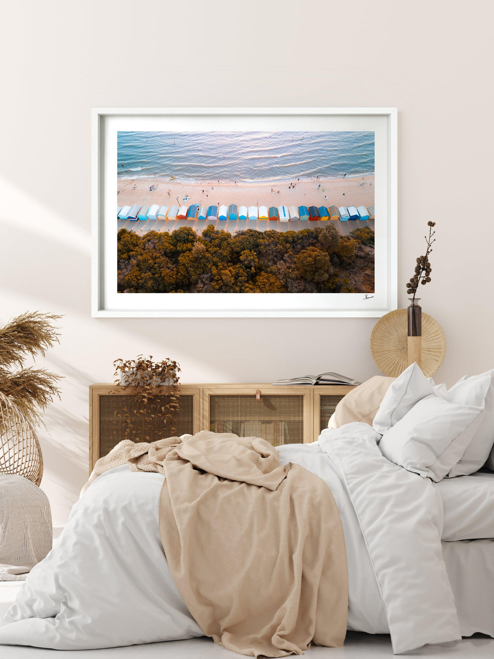 Brighton Bathing Boxes 05 - Wall Art Print - Australia Unseen